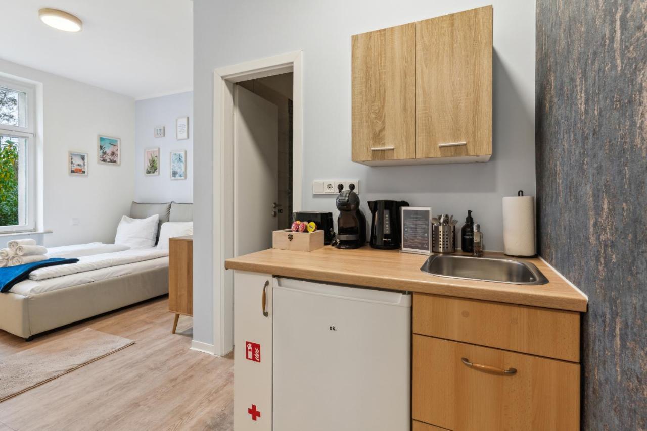 Vorstadtoase - 2 Personen - Eichwalde, Naehe Ber - Queensize-Bett, Netflix, Parken Luaran gambar